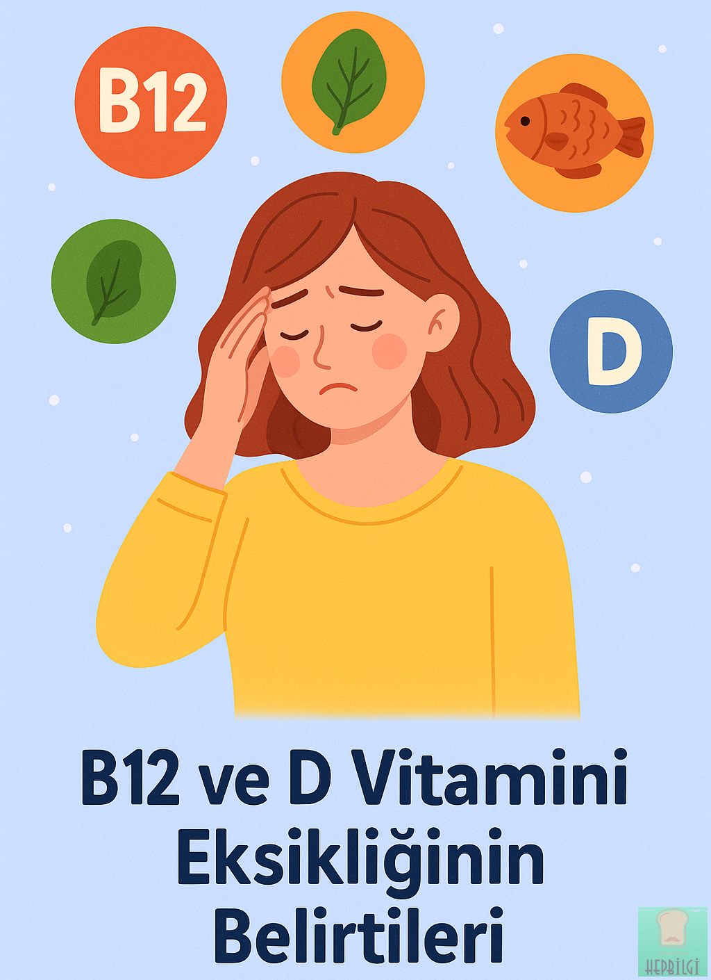 B12 ve D vitamini eksikliğinin belirtileri - 1