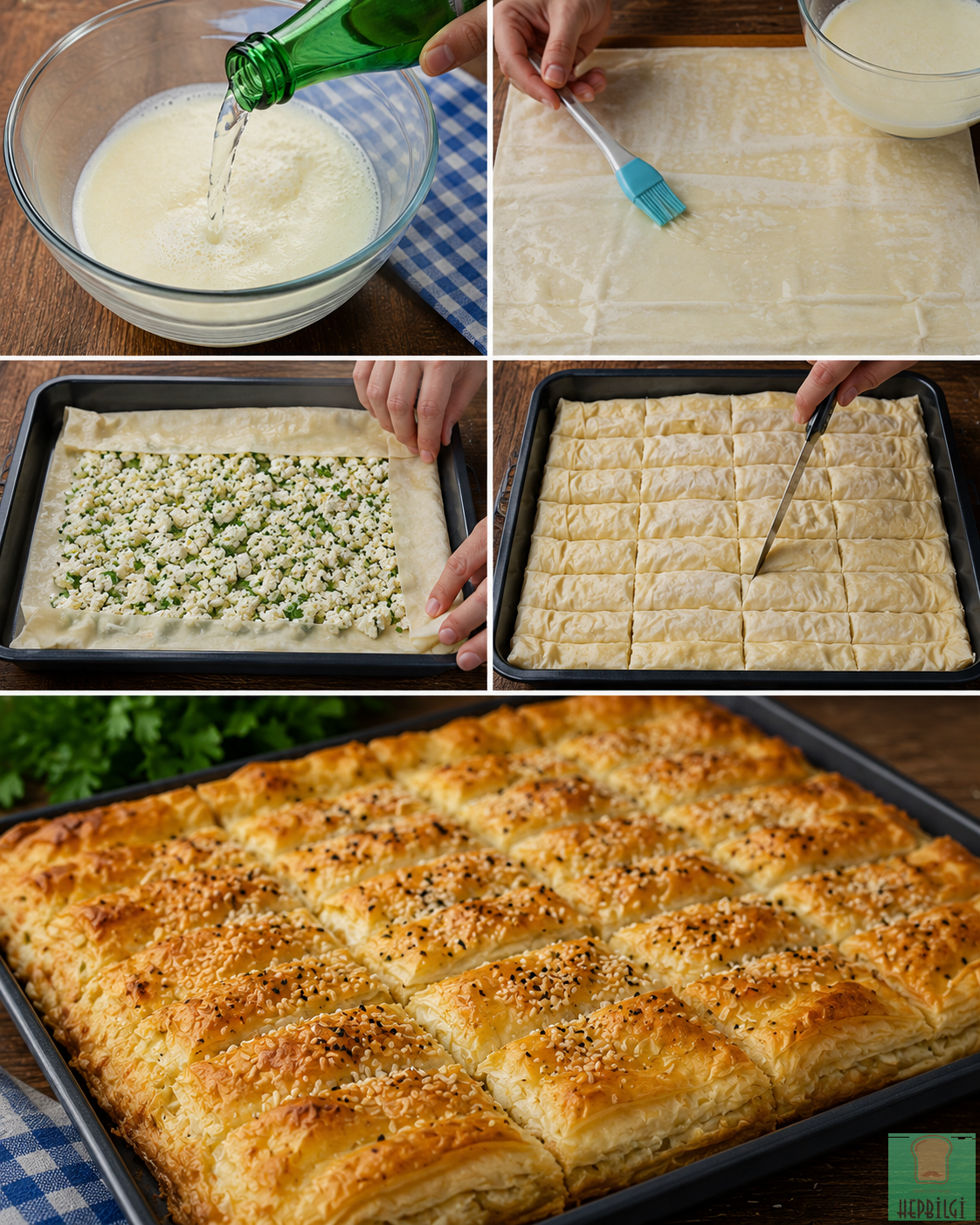 Maden Sulu Börek Tarifi - 2