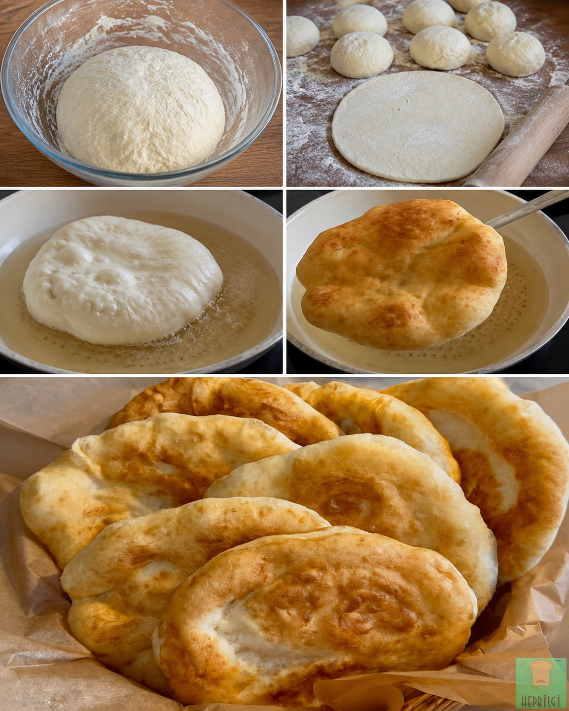Yağ Çekmeyen Puf Puf Pişi - 2