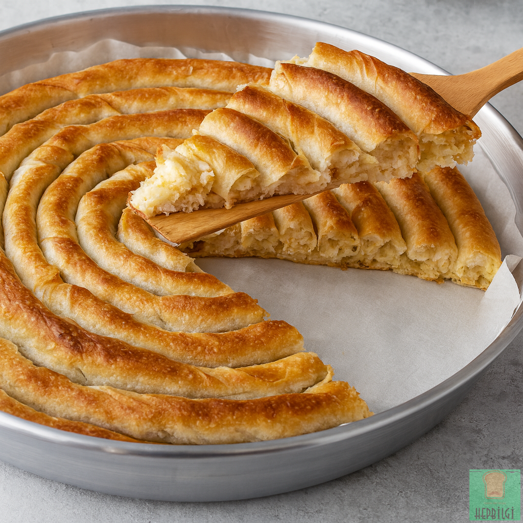 3 Yufkadan 10 Dakikada 1 Tepsi Börek Tarifi - 1