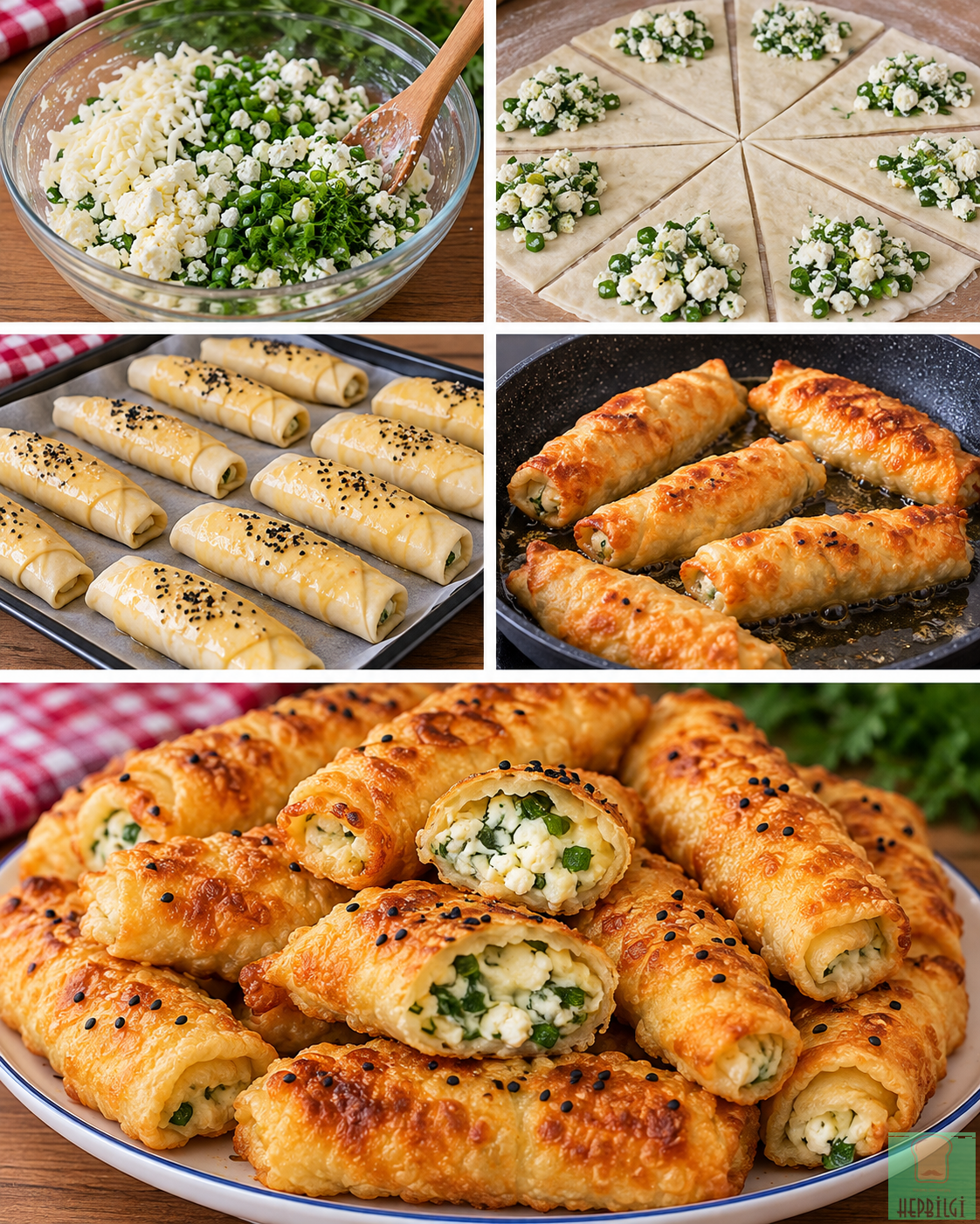 KAHVALTIDA KAPIŞ KAPIŞ GİDEN ÇITIR BÖREK - 1