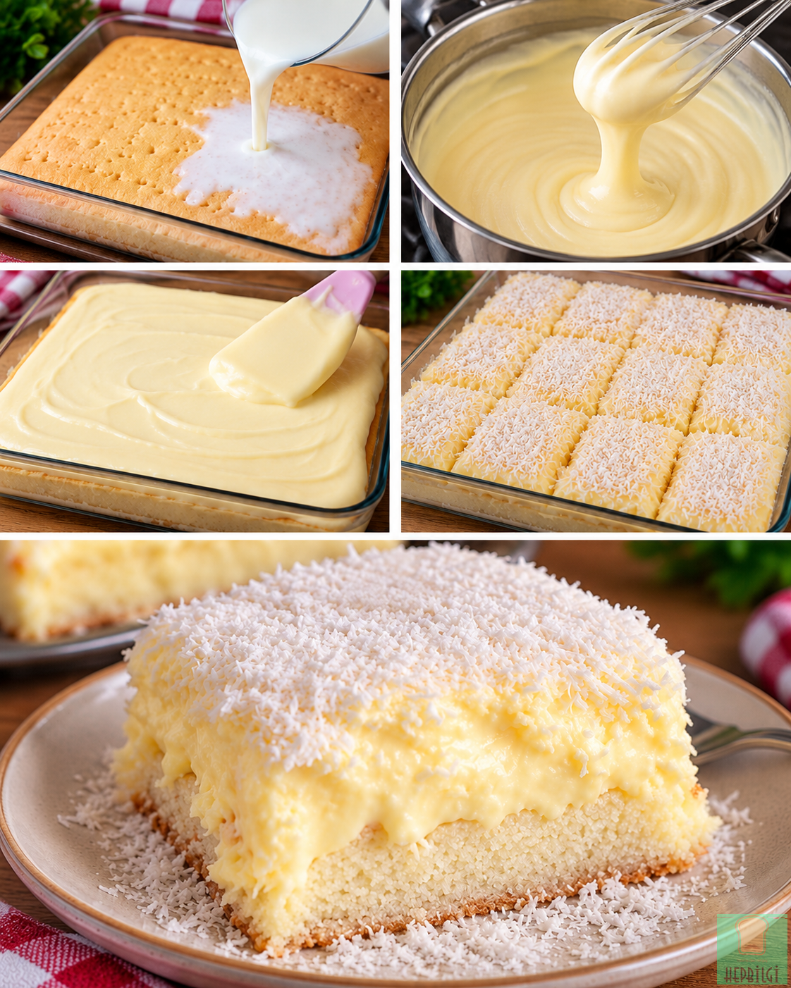BORCAMDA PAMUK GİBİ KREMALI HİNDİSTAN CEVİZLİ PASTA - 1