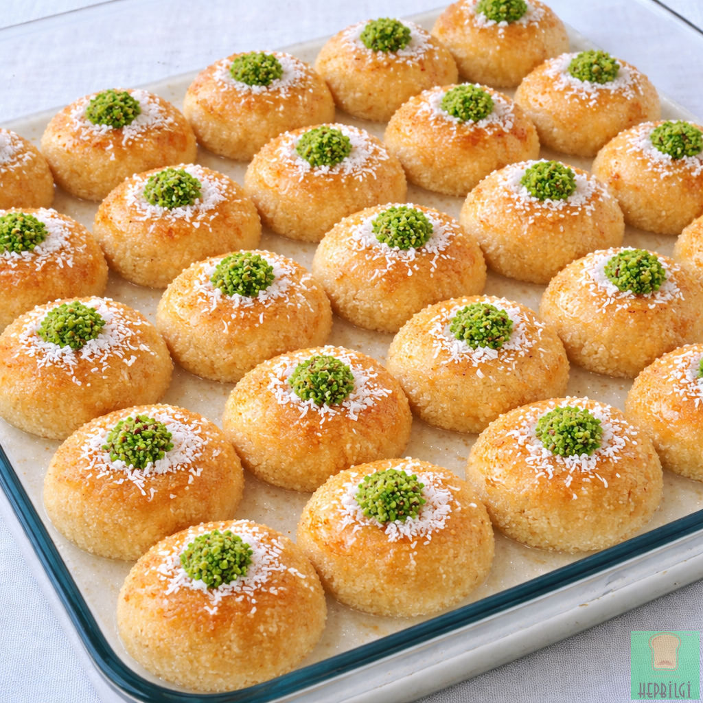 Lokmalık İrmik Tatlısı - 1