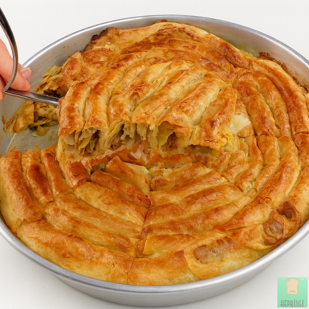 5 Yufkayla 1 Tepsi Börek Tarifi - 3