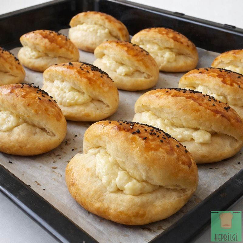 Mayasız yumuşacık poğaça - 2