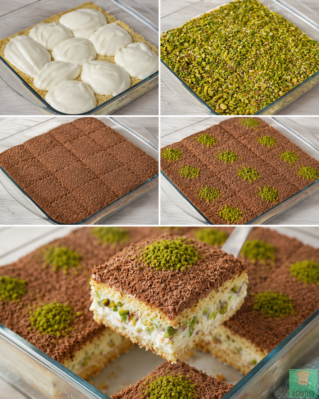 Soğuk Baklava Tadında Borcam Tatlısı - 2