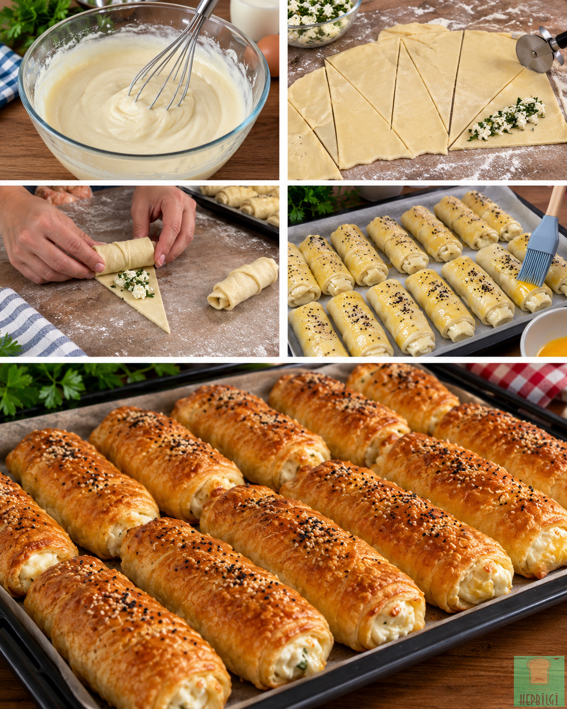 Soslu Çıtır Peynirli Börek - 1