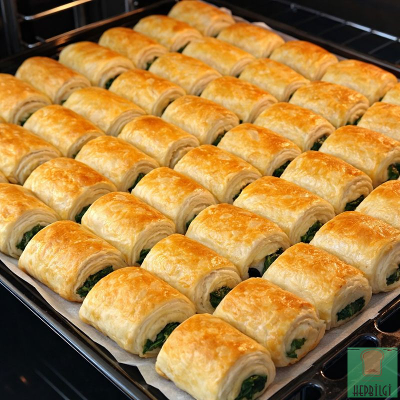 El Açması Ispanaklı Börek Tarifi - 3