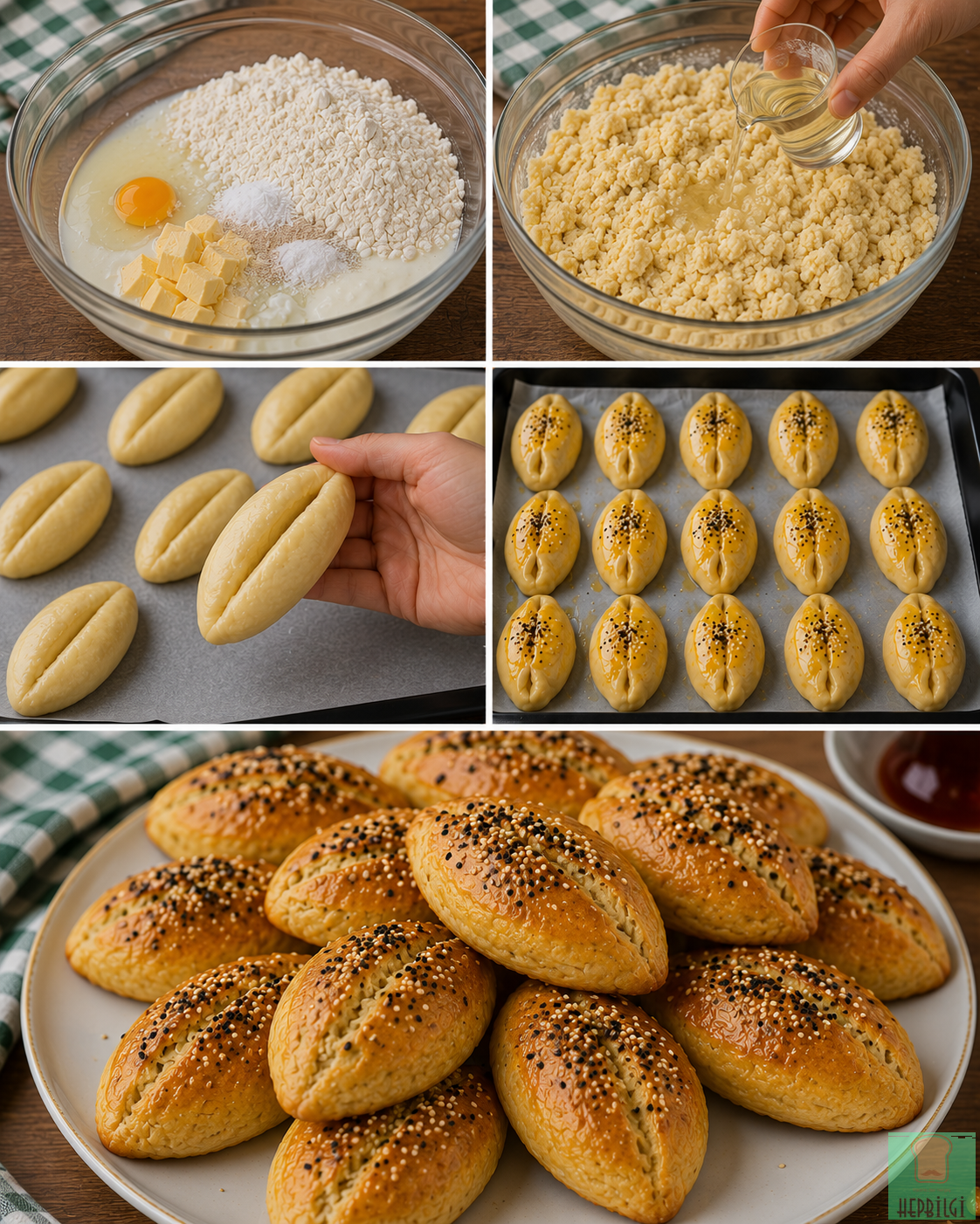 Sirke ile Kıyır Poğaça - 1