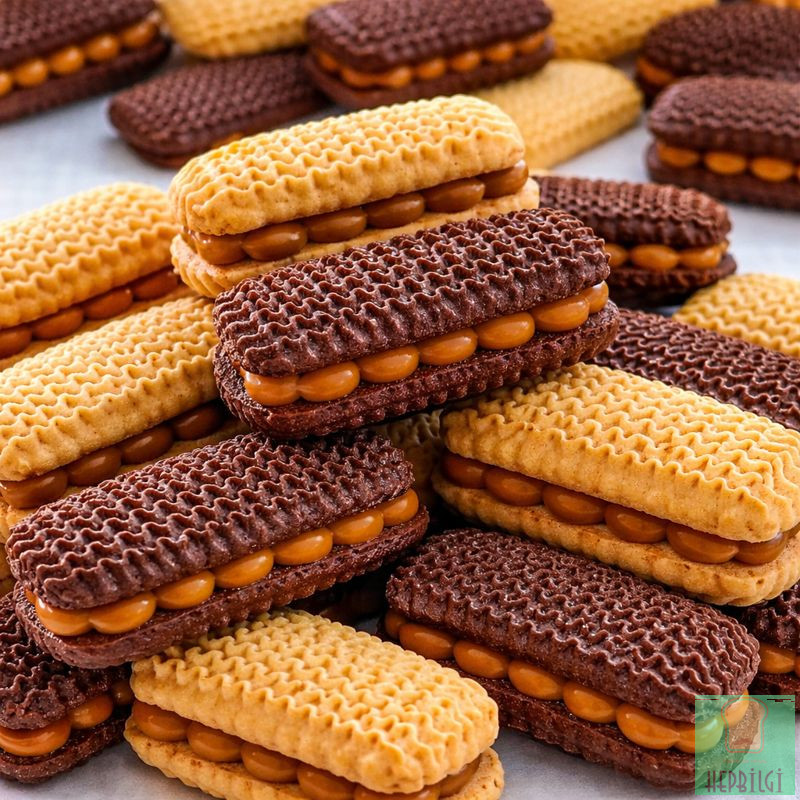 Karamelli Sandviç Bisküvi Tarifi - 2