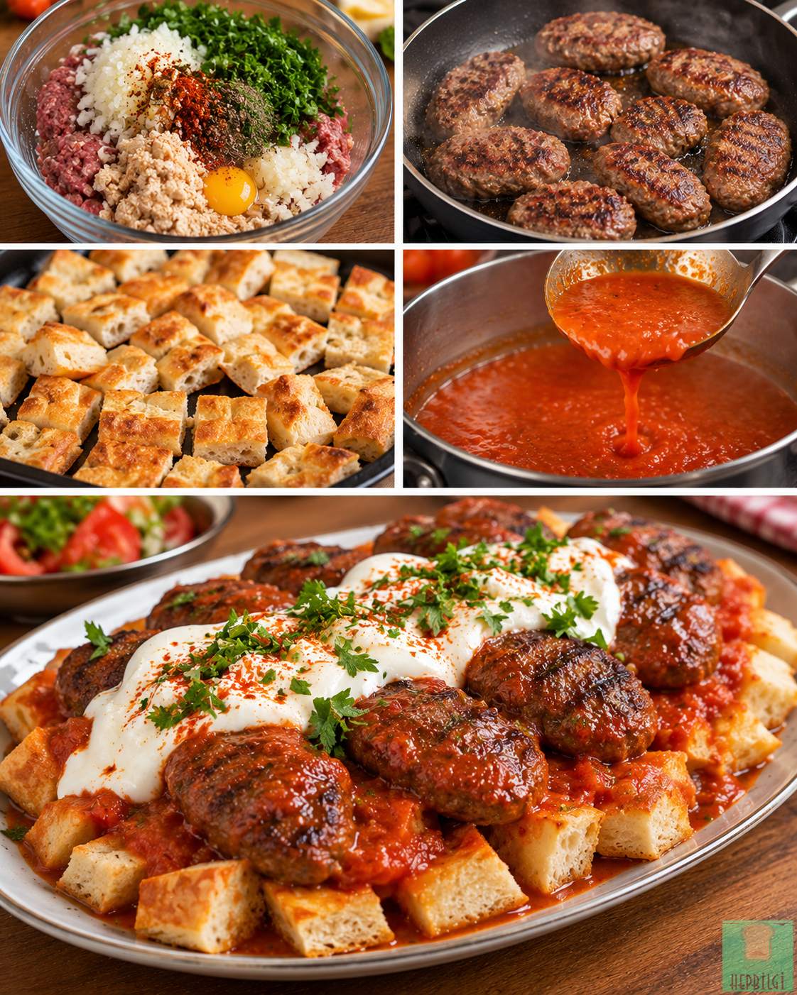 BURSA USULÜ PİDELİ KÖFTE - 2