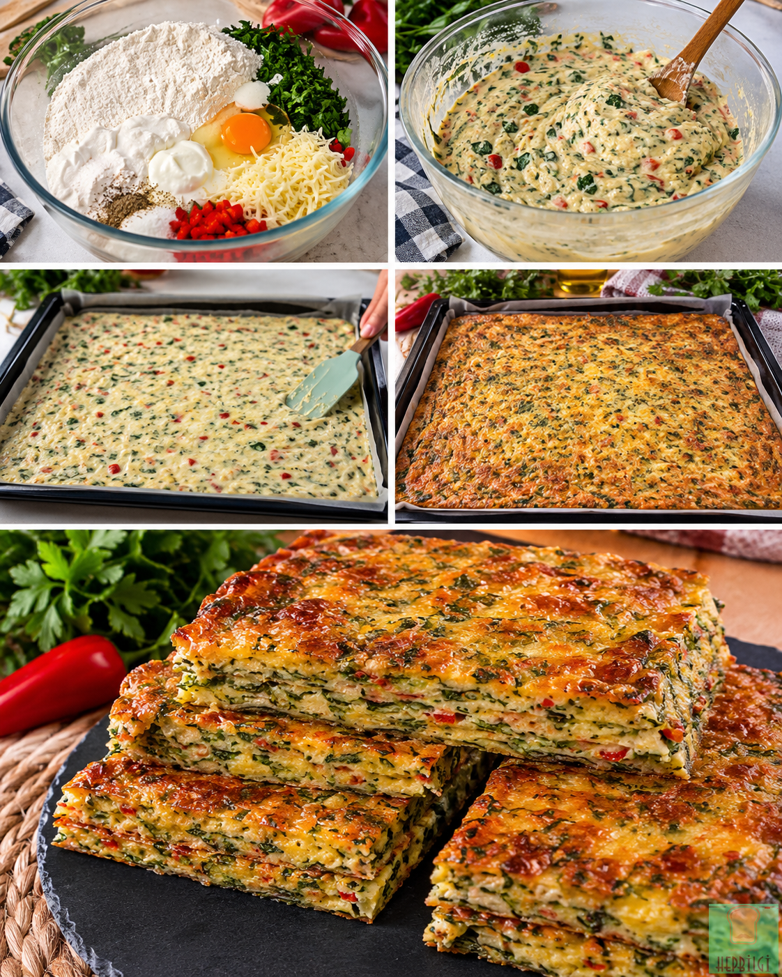 5 KAŞIK UNLA 1 TEPSİ BÖREK - 2