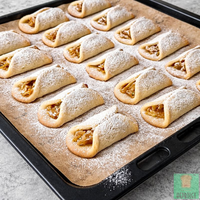 Hakiki Elmalı Kurabiye (Ağızda Dağılan) - 3