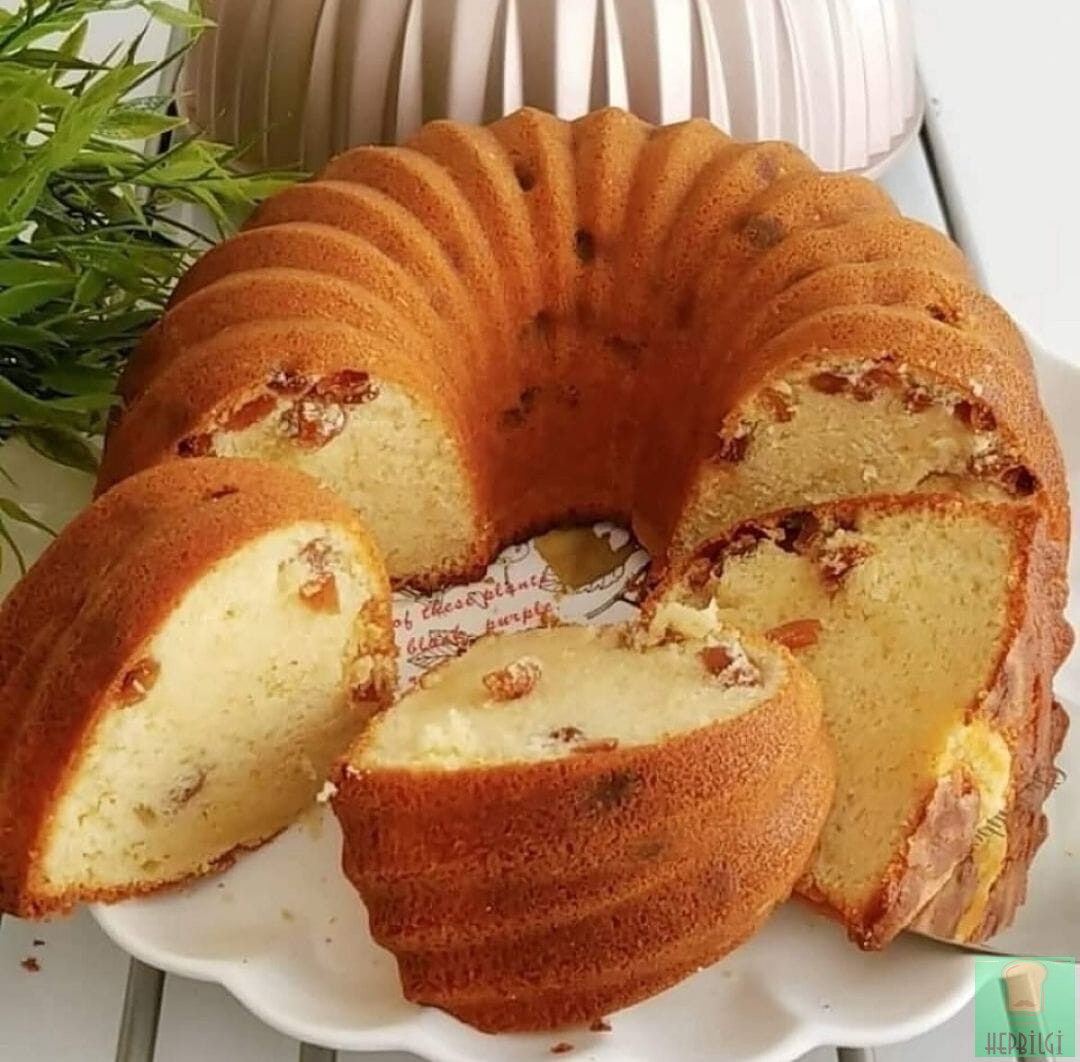 Kuru Üzümlü Kek - 3