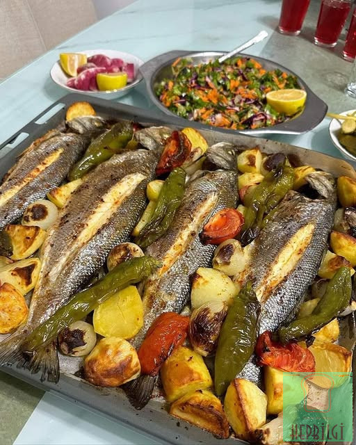 Fırında Levrek Tarifi - 1