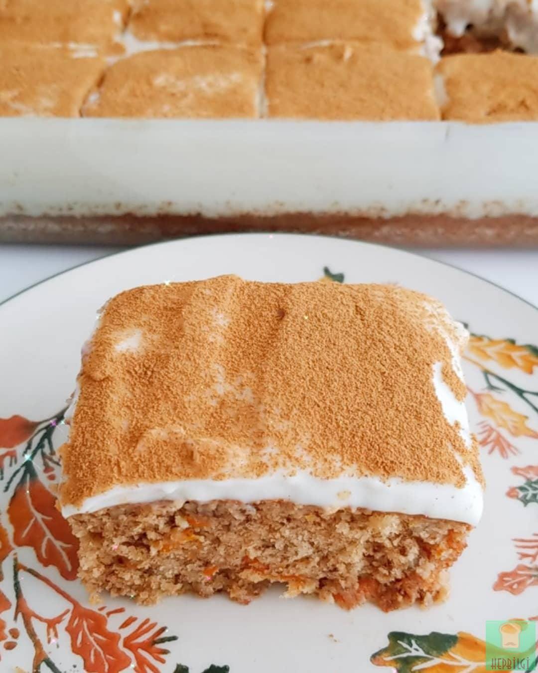 Havuçlu kremalı kek - 2