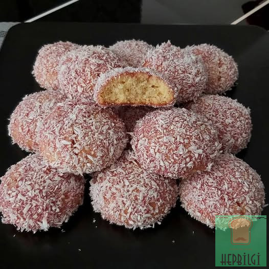 SIVIYAĞLI REÇELLİ LOKUM KURABİYE TARİFİ - 1