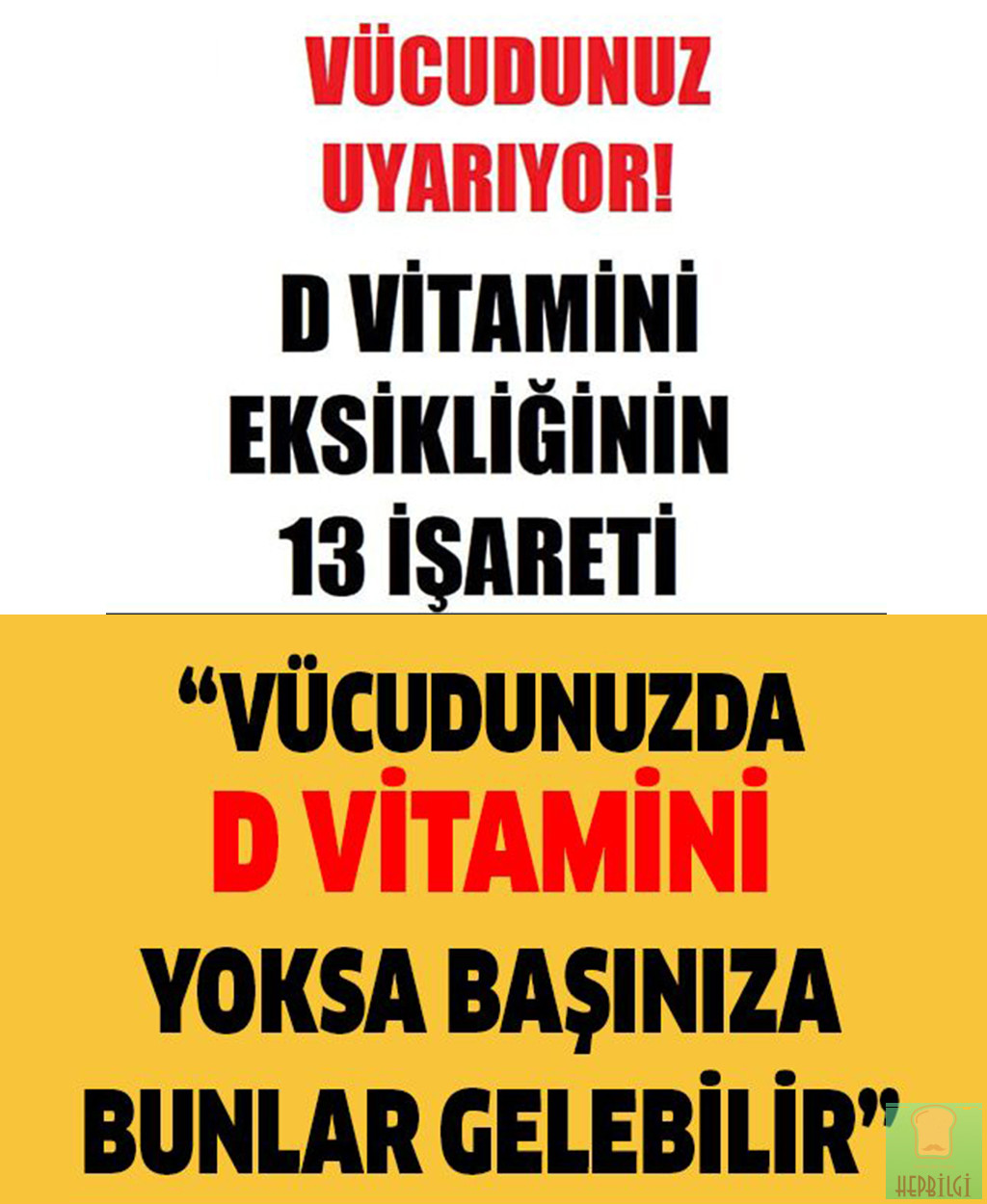 Bedeniniz D Vitamini Yetersizliğiniz Olduğunu Bu 13 İşaretle Gösteriyor - 1