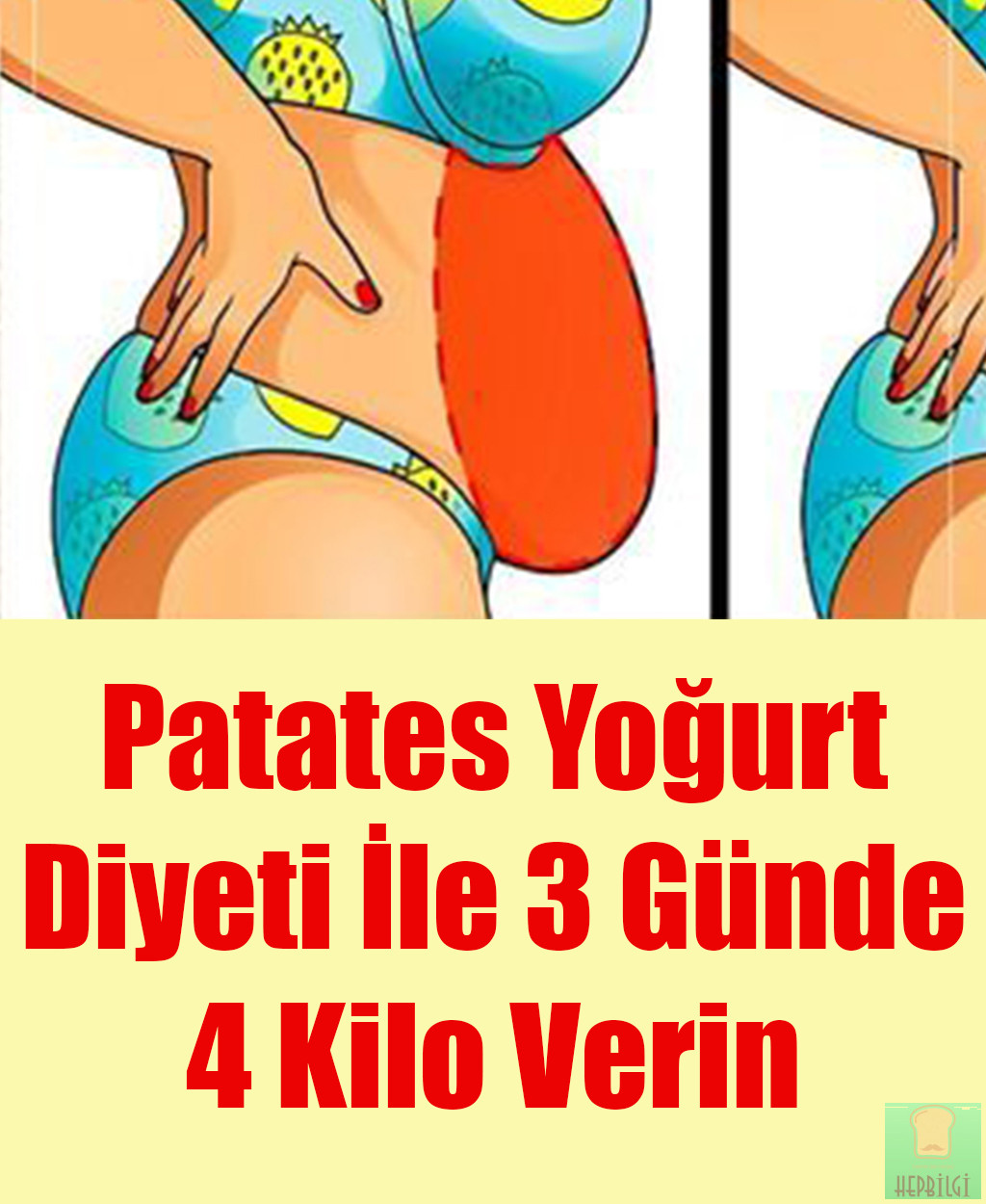 Patates Yoğurt Perhizi İle 3 Günde 4 Kilo Verin - 1