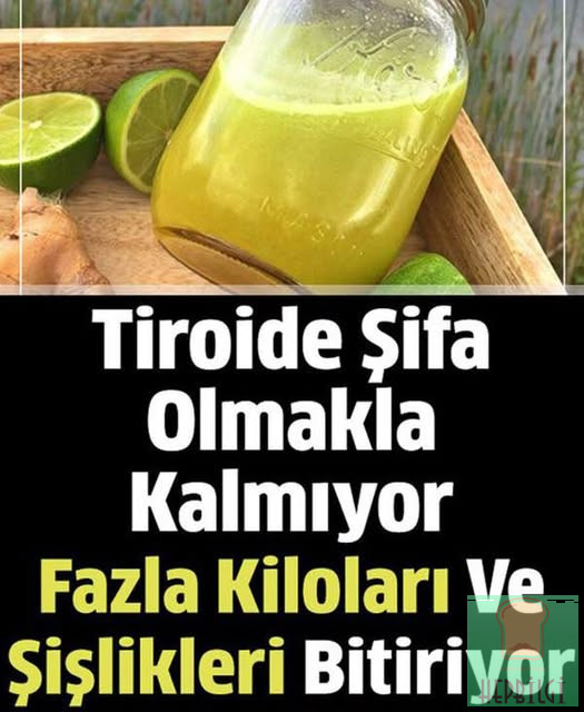 Tiroid Bezini Tedavi Eden Doğal İçecek Şişliklere ve Kilolara Veda Edin - 1