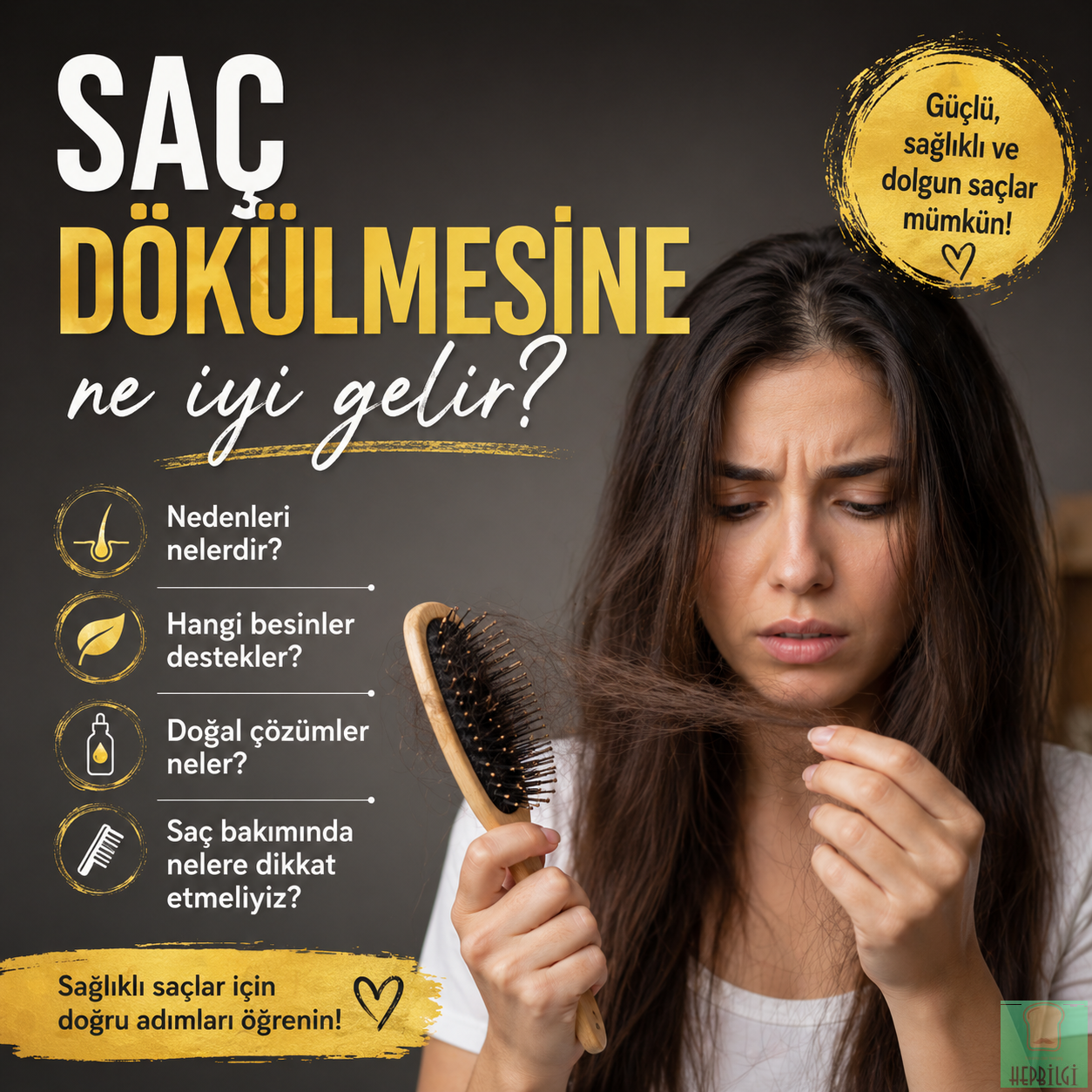 Kadınlarda Saç Dökülmesine Ne İyi Gelir - 1