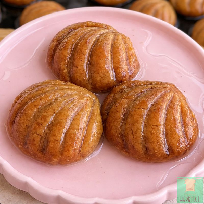 Kıyır Kıyır Şerbetli İstiridye Tatlısı Tarifi - 3