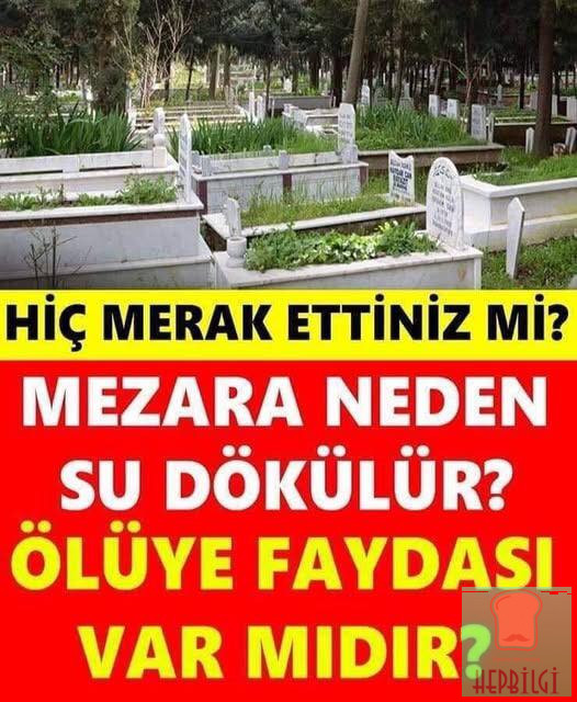Mezara Neden Su Dökülür? Faydası Nedir? Hiç merak ettiniz mi? - 1