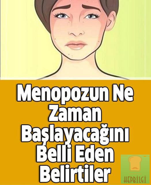 Menopozun Ne Zaman Başlayacağını Belli Eden Belirtiler - 1