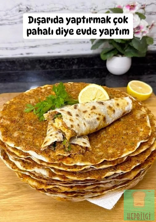 TAVADA LAHMACUN TARİFİ - 1