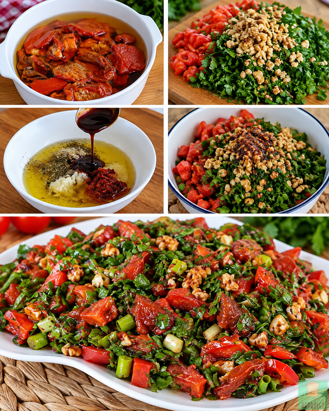 MEŞHUR KURU DOMATES SALATASI - 1