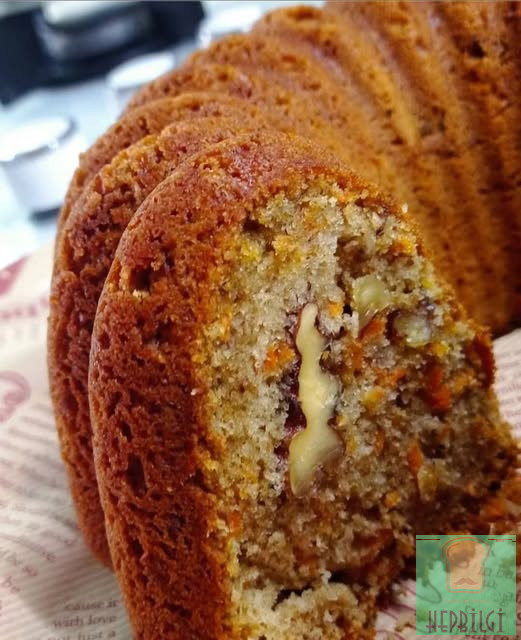 Havuçlu tarçınlı kek - 2