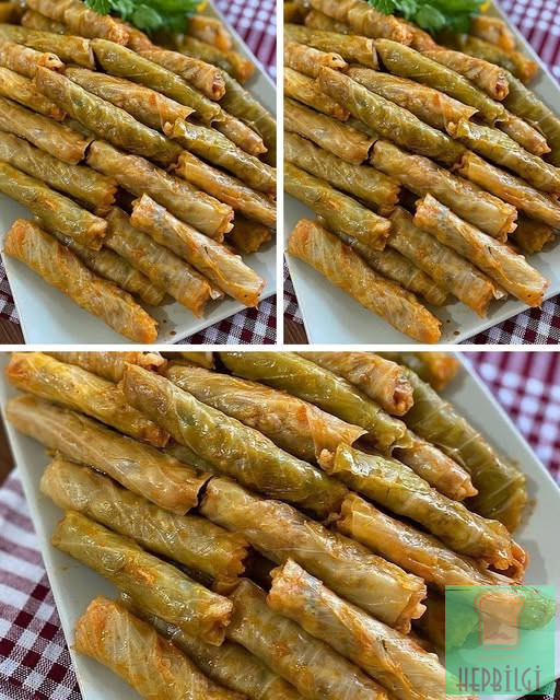 Etli Lahana Sarması Tarifi - 1