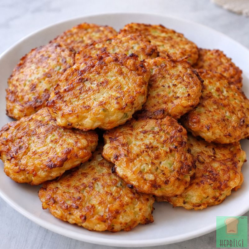 10 Dakikada Çıtır Kabak Kızartması Tarifi - 1