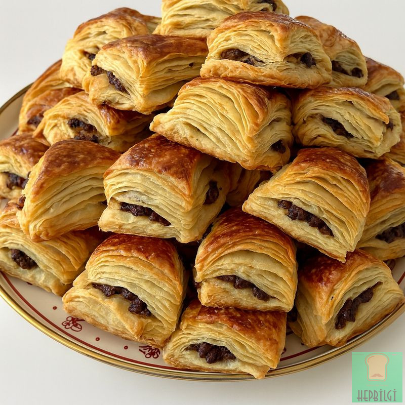 Milföy Gibi Kat Kat Çıtır Kıymalı Börek Tarifi - 3