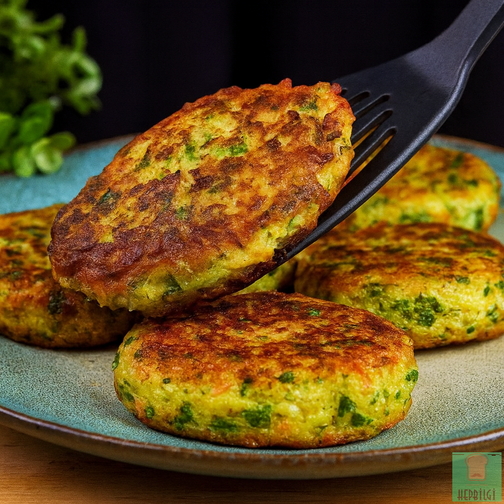 Kahvaltılık Lorlu Sebzeli Kızartma Tarifi - 1