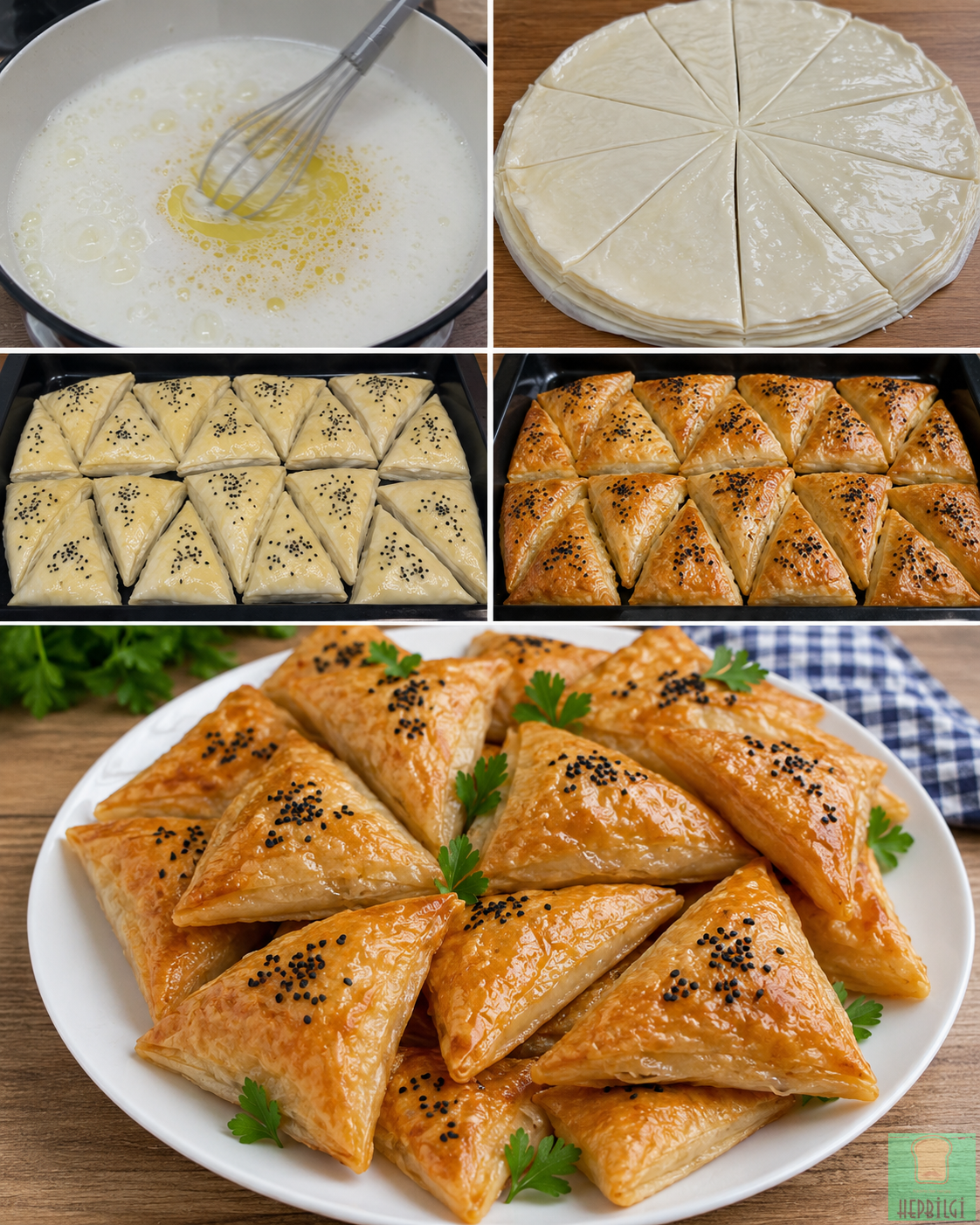 Çıtır Sirkeli Üçgen Börek - 2