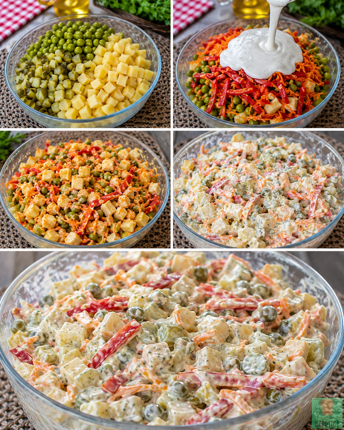 Hardallı Patates Salatası - 2