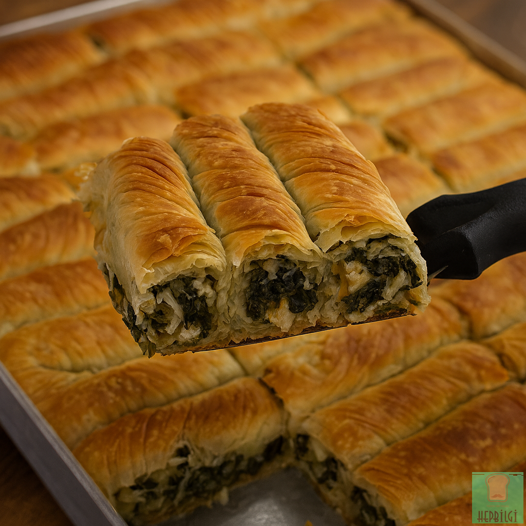 Yarım Saatte 1 Tepsi El Açması Börek Tarifi - 2