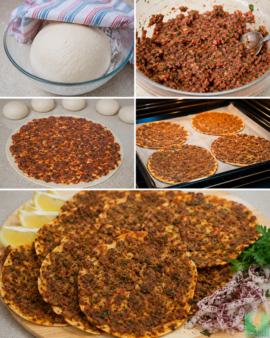 Evde Çıtır Antep Lahmacunu - 1