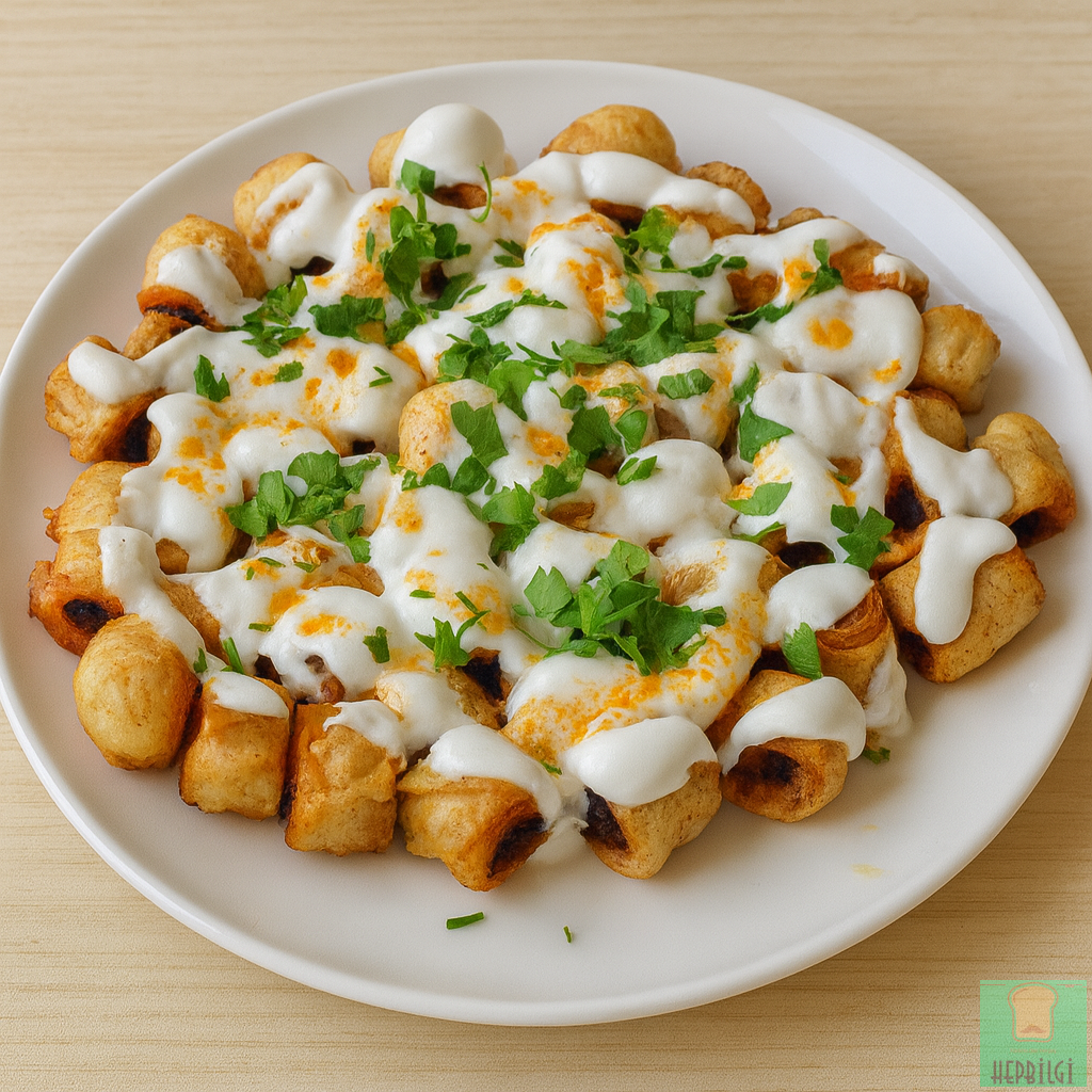 1 Yufkayla 5 Dakikada Çıtır Mantı Tarifi - 3