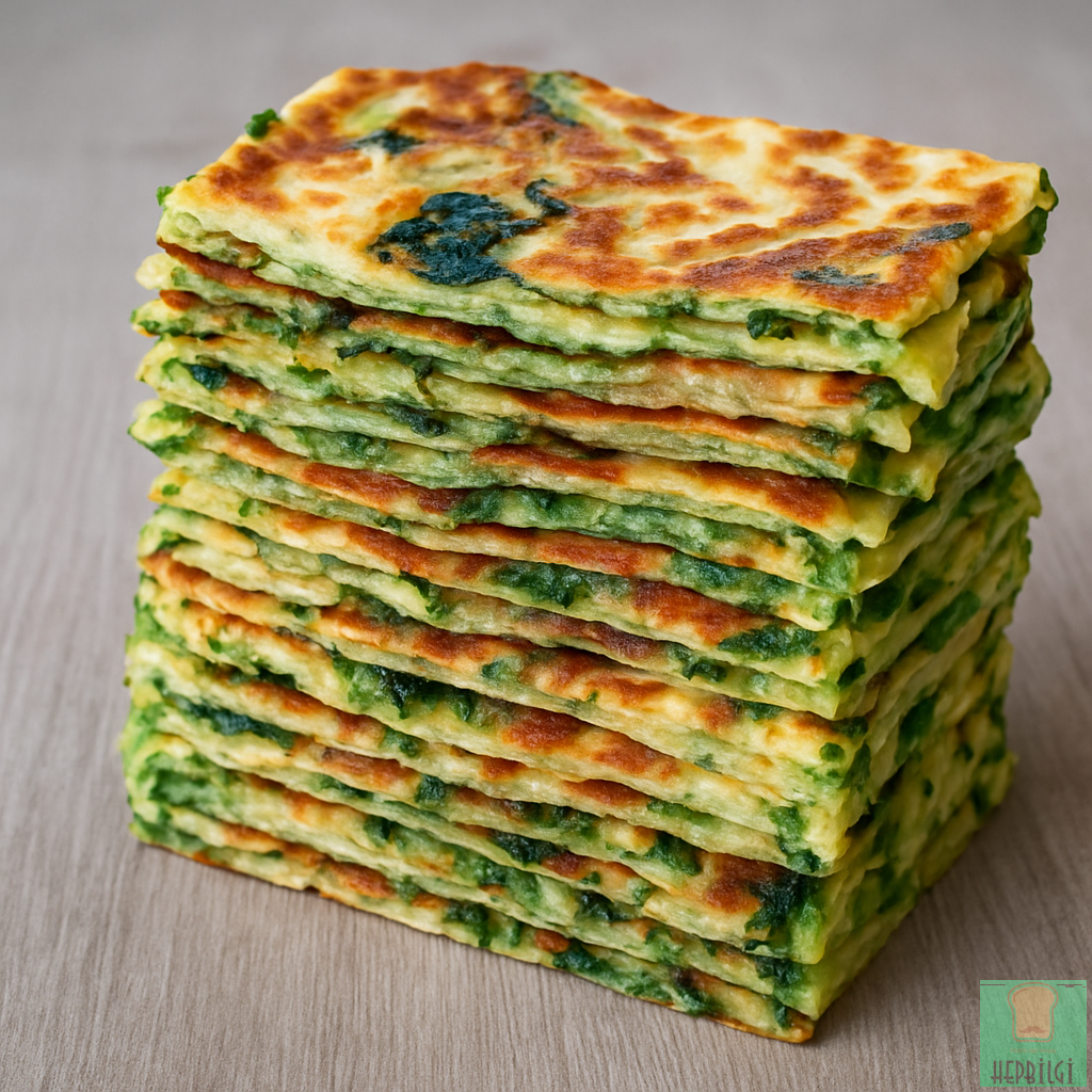 El Açması Ispanaklı Katmer Tarifi - 2