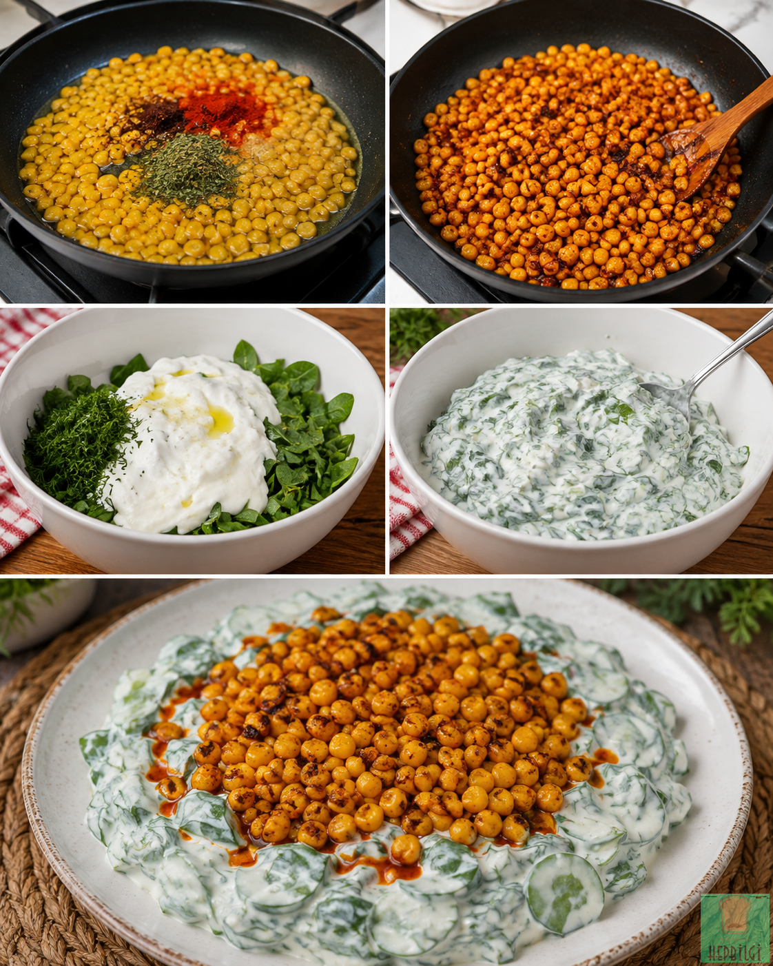 Yoğurtlu Mısırlı Semizotu Salatası - 2