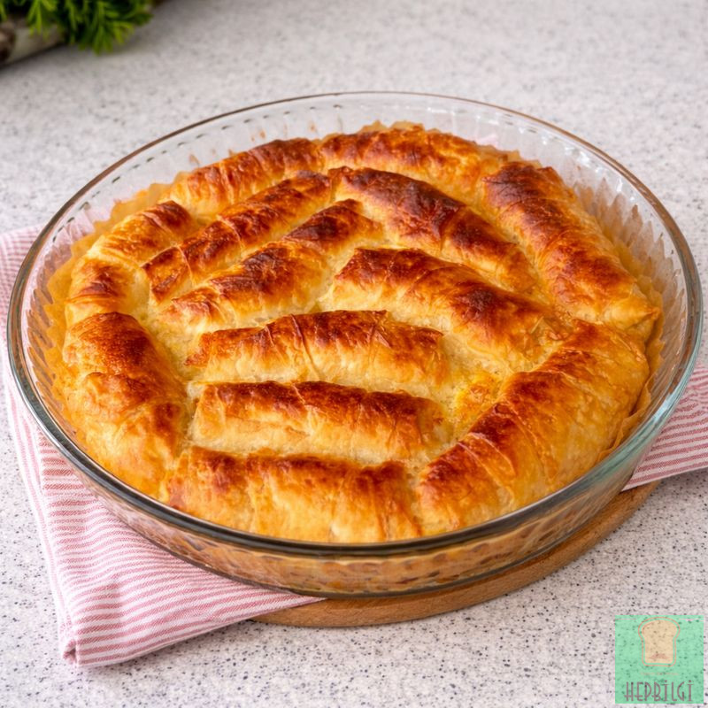 1 Bardak Su ile Kabardıkça Kabaran Börek - 2