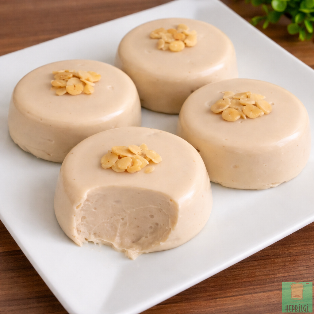 10 Dakikada Tahinli Sütlü Tatlı Tarifi - 3