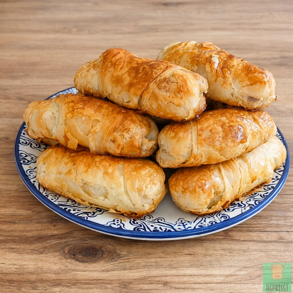 PUL PUL DÖKÜLEN PEYNİRLİ BÖREK TARİFİ - 1