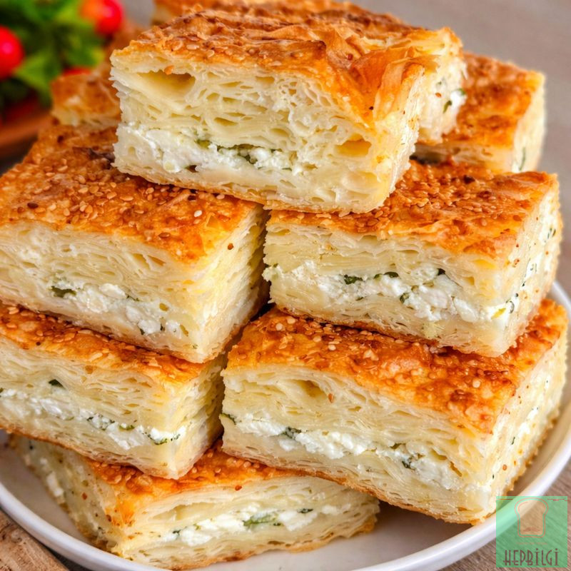 El Açması Tadında Kat Kat Börek Tarifi - 1