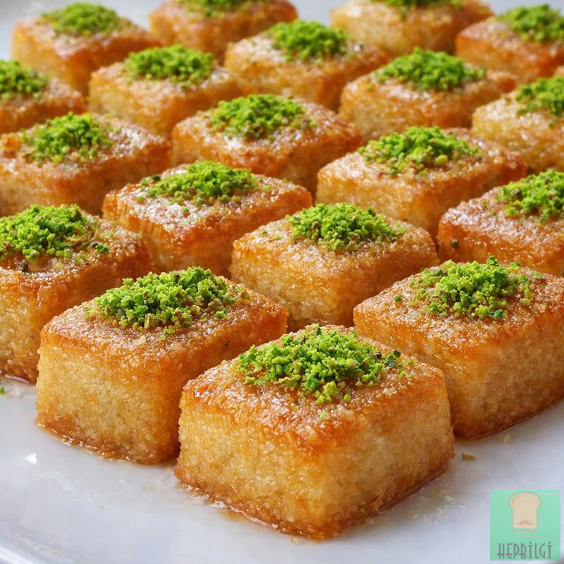 Baklavayı Kıskandıran İrmikli Kesme Tatlısı - 1