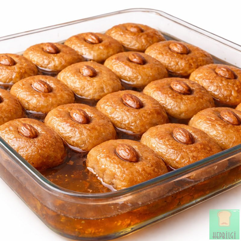 Borcamda Ev Yapımı Şekerpare Tarifi - 1