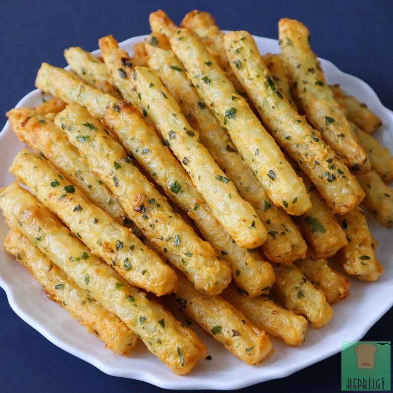 3 Patates İle Nişastalı Patates Kızartması Tarifi - 1