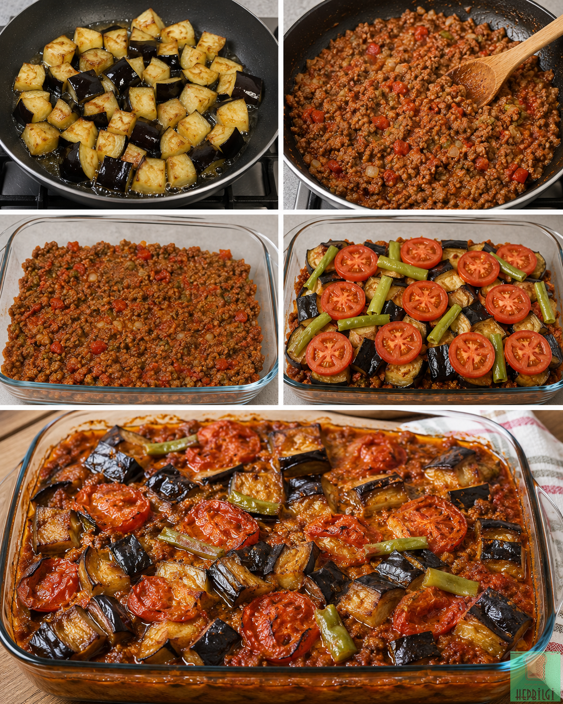 Patlıcan Musakka - 3